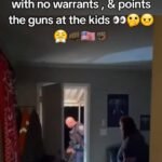 COPS RAID WRONG HOUSE WITH NO WARRANTS, & POINTS THE GUNS AT THE KIDS