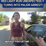 RED LIGHT RUN UNEXPECTEDLY TURNS INTO MAJOR ARREST!