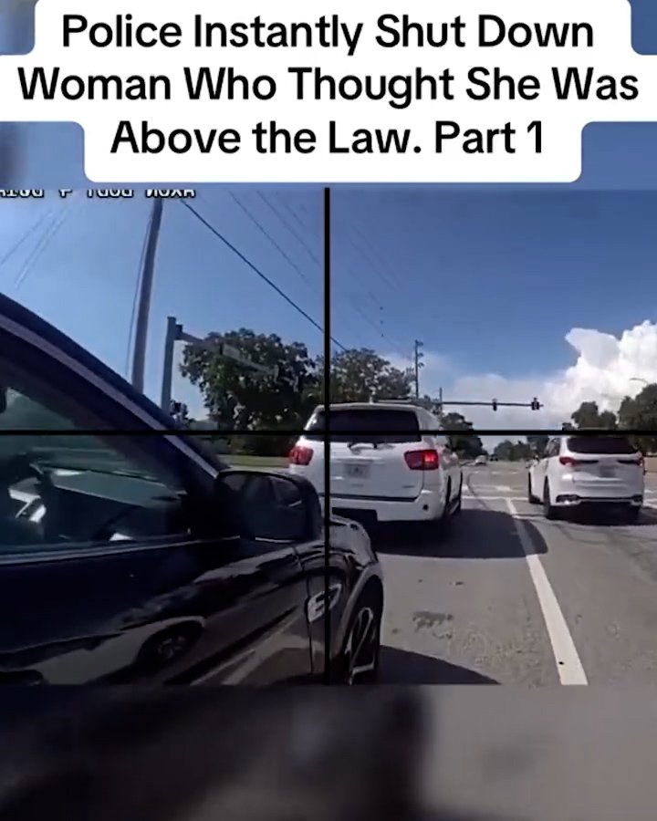 Police Instantly Shut Down Woman Who Tried to Act Above the Law