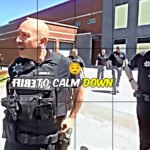 Guy Gets Swarmed by Police After Walking in a Public Place