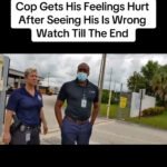 Cop Gets His Feelings Hurt After Realizing He Is Wrong
