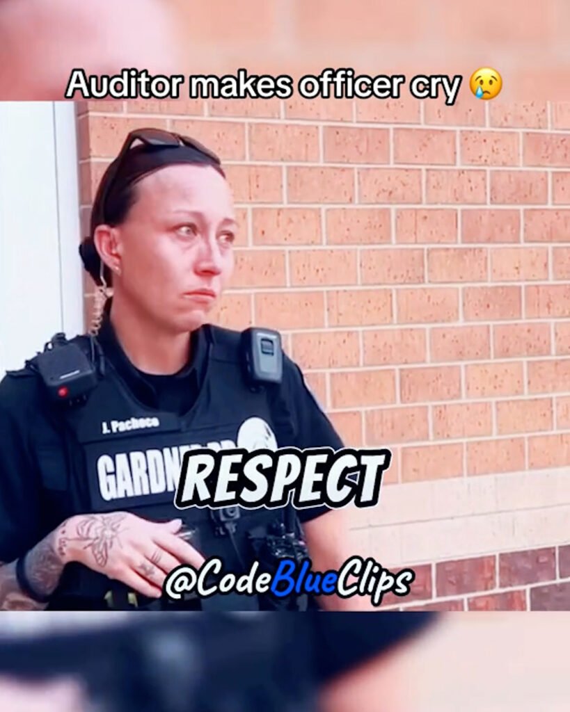 Auditor Makes Officer Cry After Intense Rights Argument