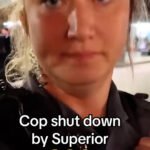 Cop Doesn’t Know the Law and Gets Shut Down by Her Superior