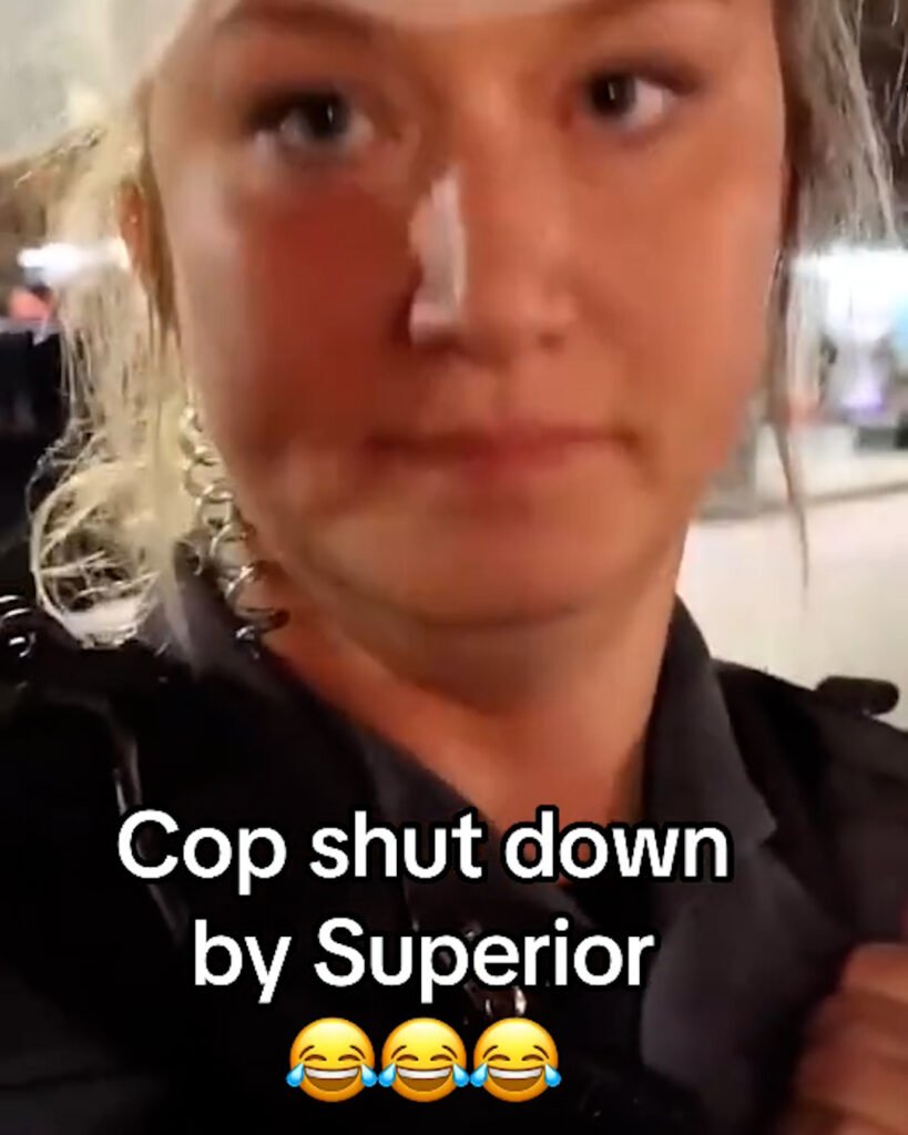 Cop Doesn’t Know the Law and Gets Shut Down by Her Superior