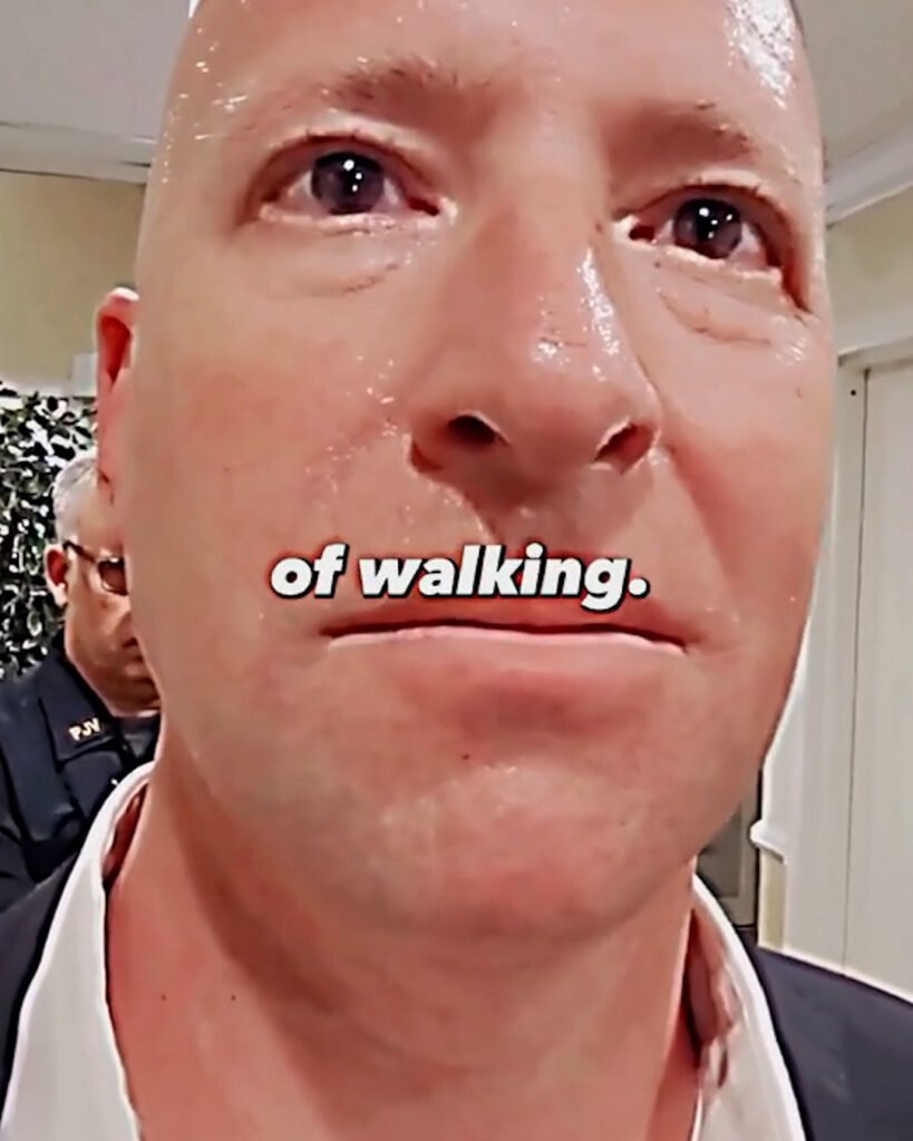 Ignorant Official Blocks Pedestrian’s Path Without Right