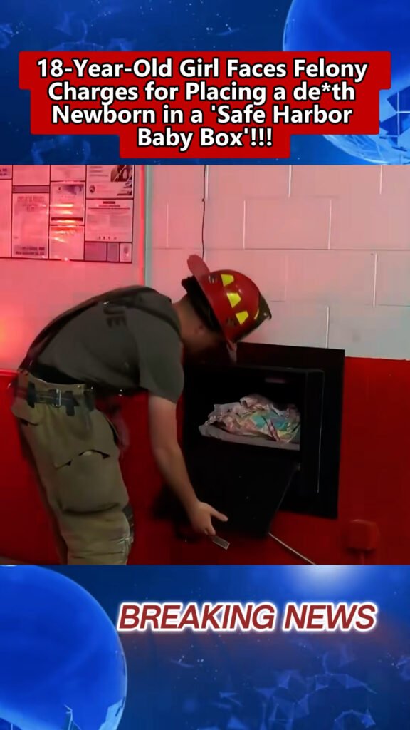 18-Year-Old Girl Faces Felony Charges for Placing a Deceased Newborn in a “Safe Haven Baby Box”