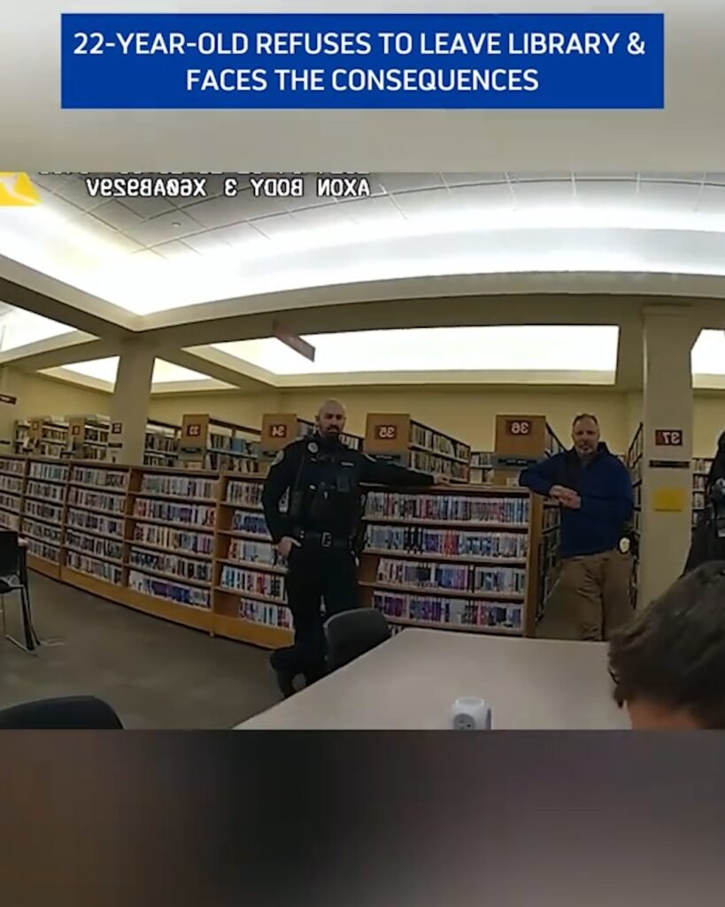 22-Year-Old Refuses to Leave Library & Faces the Consequences PART 2