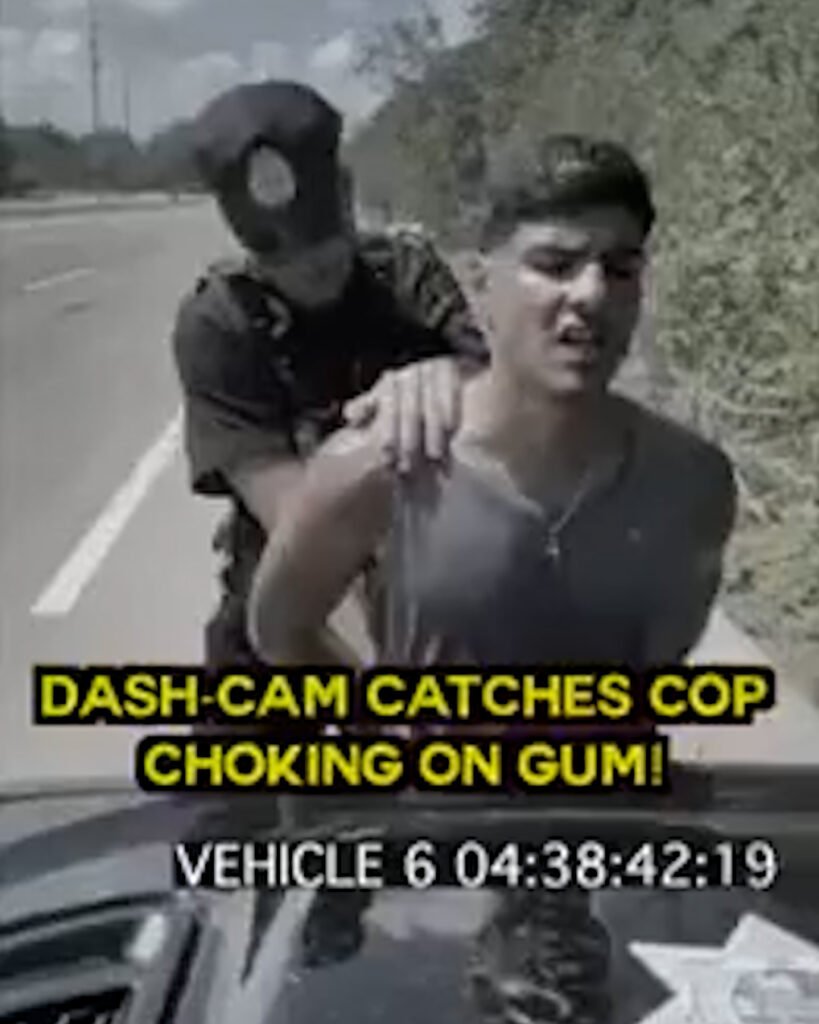 Man Helps Officer Who Starts Choking During His Arrest