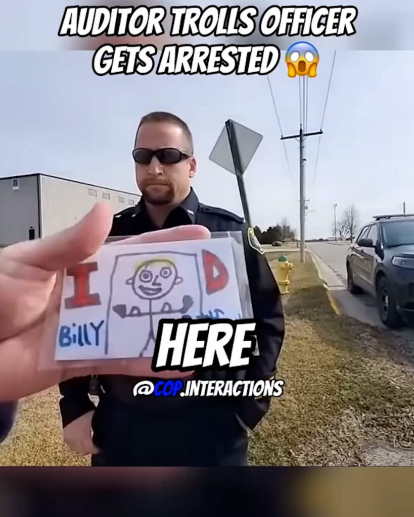 Civilian Tries a Card Trick on a Cop — but the Officer’s Reaction Says It All
