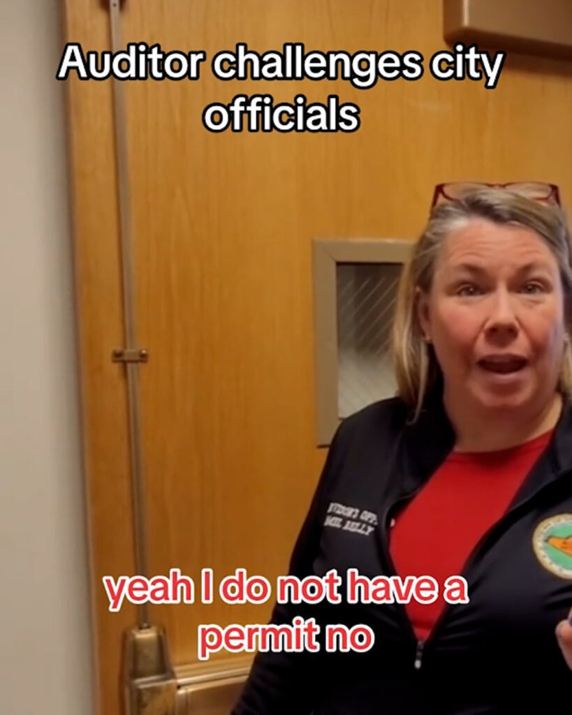 Karen Officer Claims Public Building as Her Own