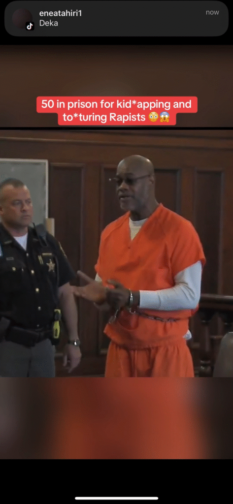 50 Years in Prison for Kidnapping and Toturing Rapists