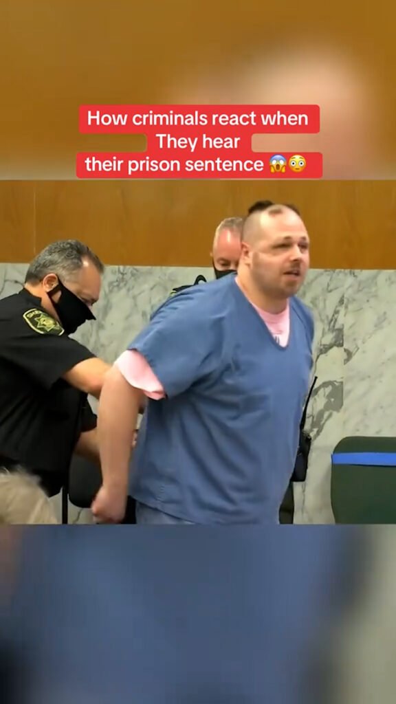 How Criminals React When They Hear Their Prison Sentence