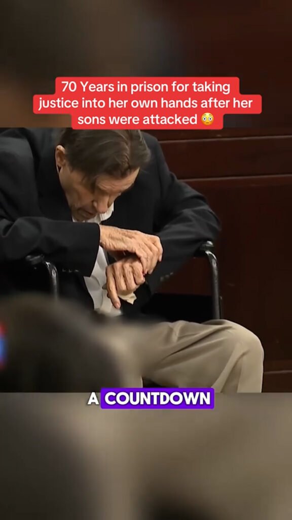 70 Years in Prison for Taking Justice Into Her Own Hands After Her Sons Were Attacked