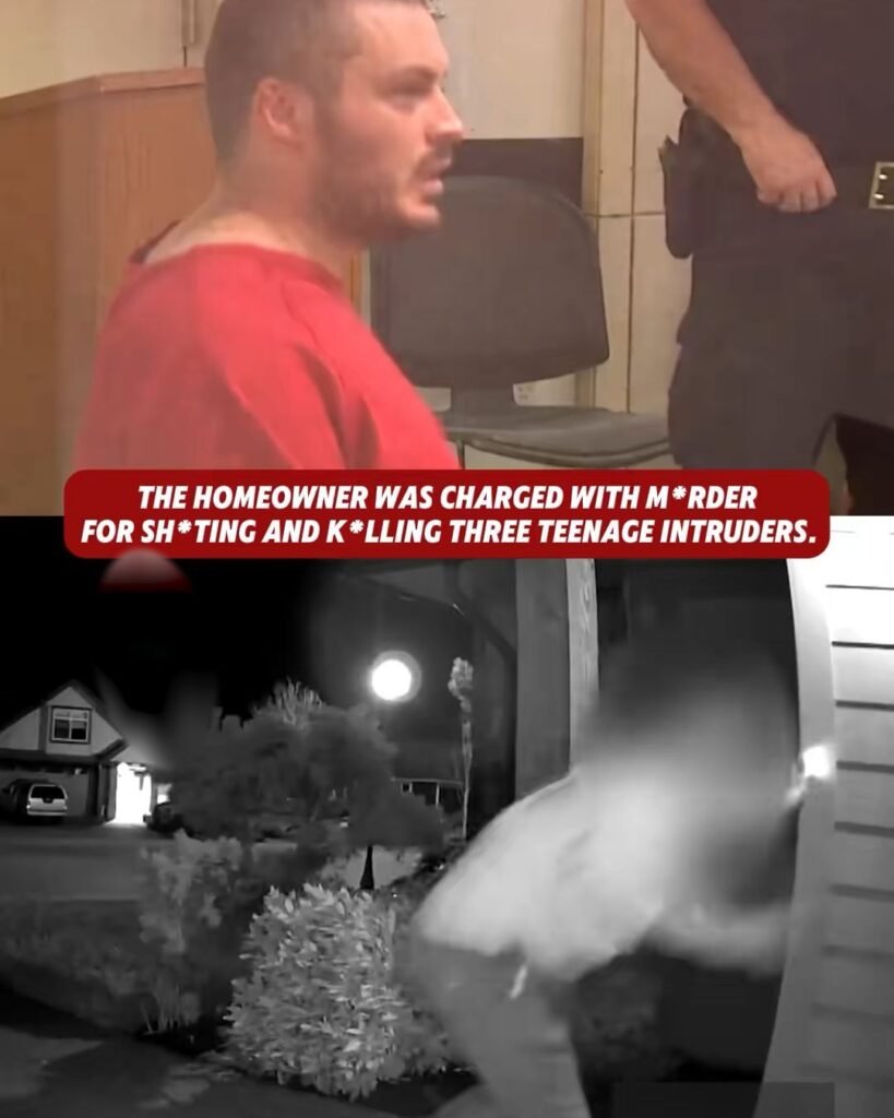 Homeowner Charged with Murder After Shooting Three Teenage Intruders