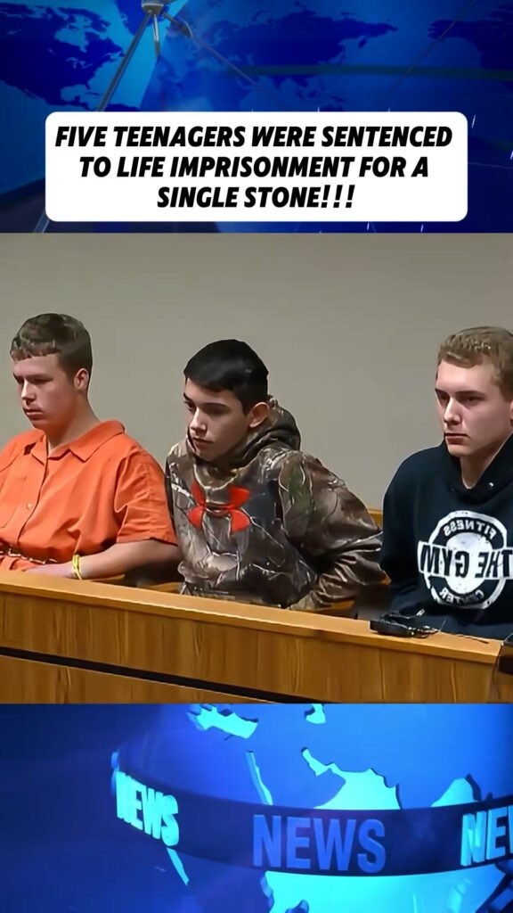 Five Teenagers Sentenced to Life Imprisonment for Throwing a Single Stone