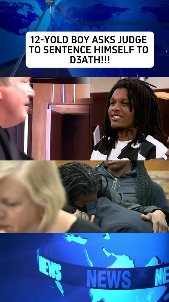 12-Year-Old Boy Asks Judge to Sentence Himself to D*ath