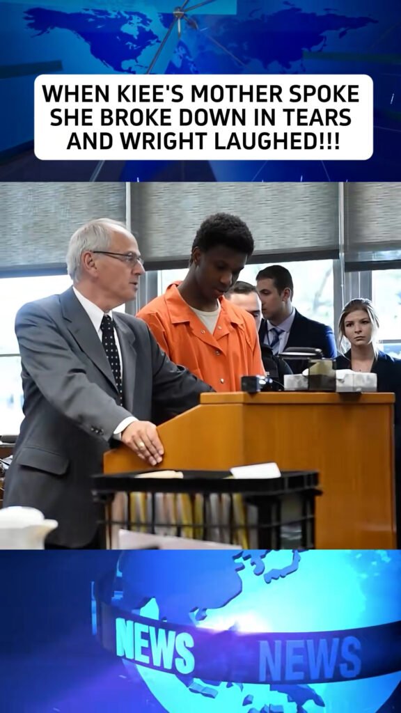 When Kiee’s Mother Spoke, She Broke Down in Tears — and Wright Laughed