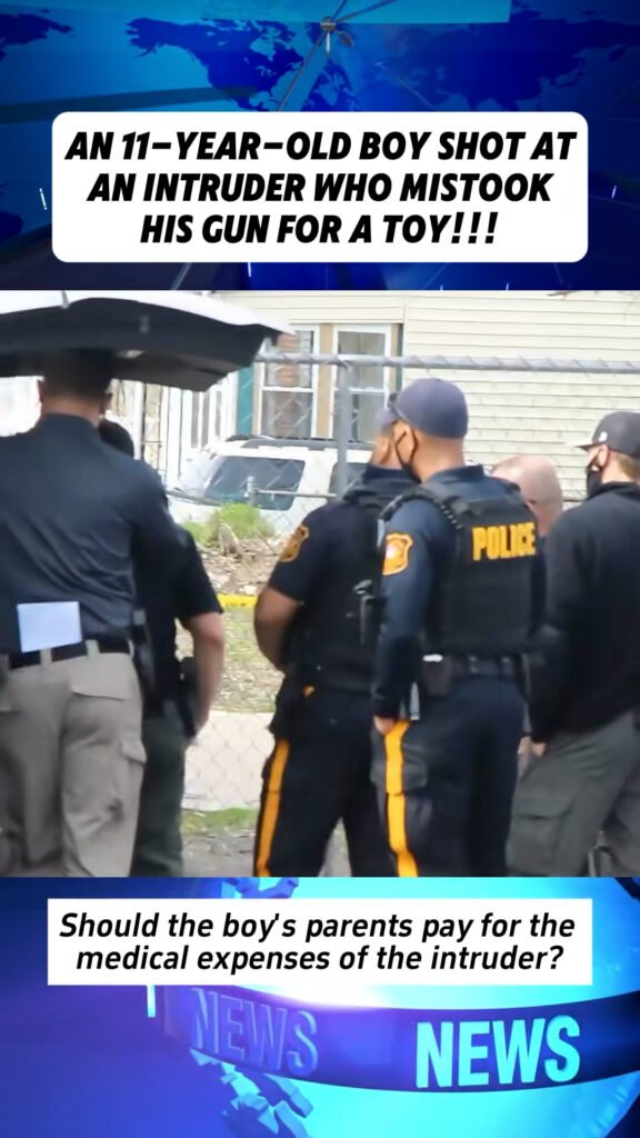 An 11-Year-Old Boy Shot at an Intruder Who Mistook His Gun for a Toy