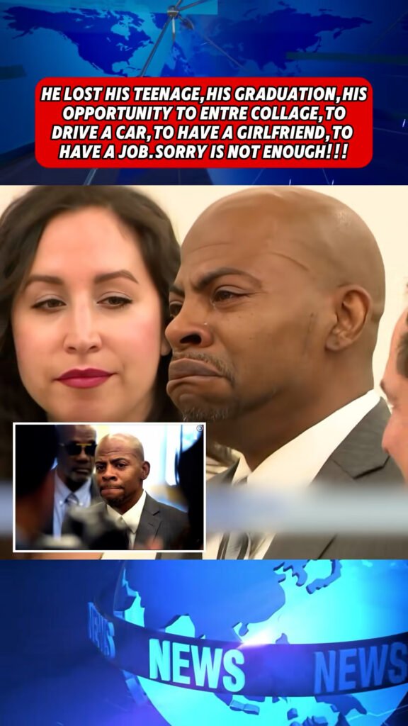 He Lost His Teenage, His Graduation, His Opportunity to Enter College, to Drive a Car, to Have a Girlfriend, to Have a Job. Sorry Is Not Enough.