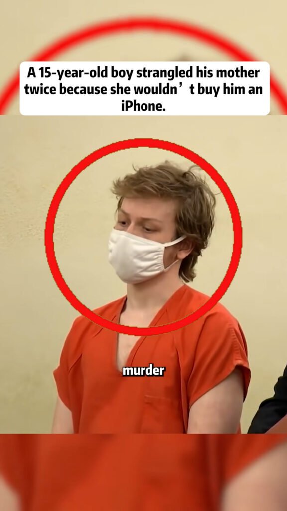 A 15-year-old boy strangled his mother twice because she wouldn’t buy him an iPhone