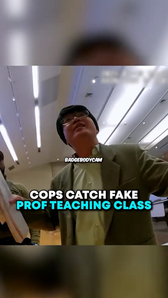 Cops Catch Fake Professor Teaching Class