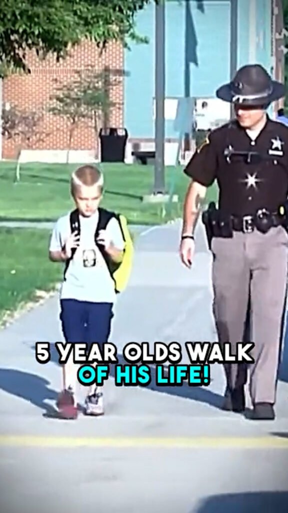 5-Year-Old’s Walk of His Life!