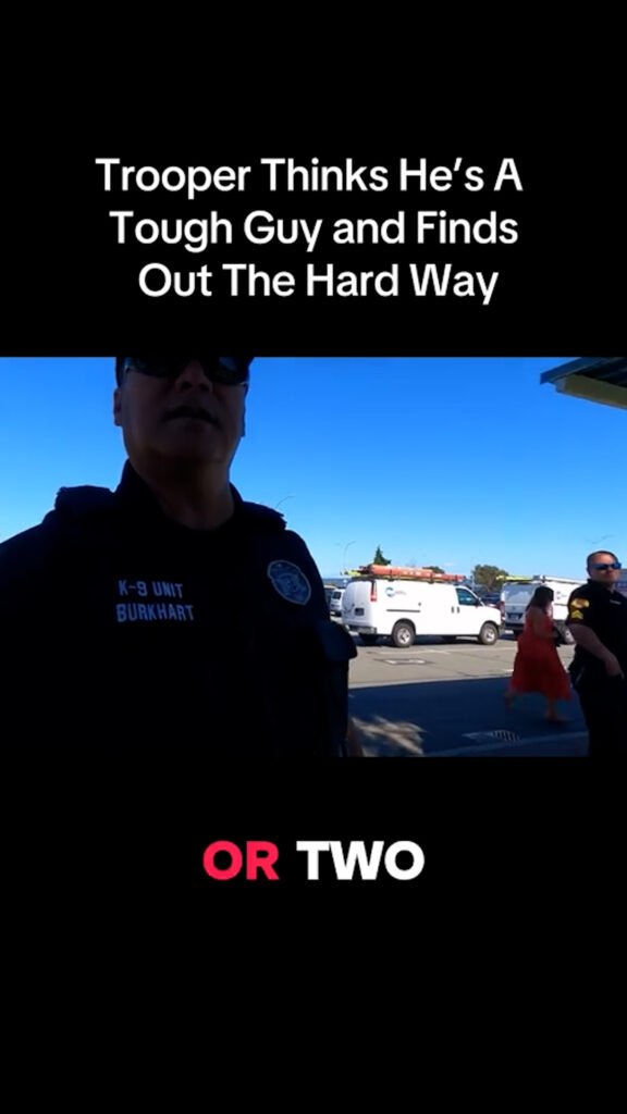 Trooper Thinks He’s a Tough Guy and Finds Out the Hard Way