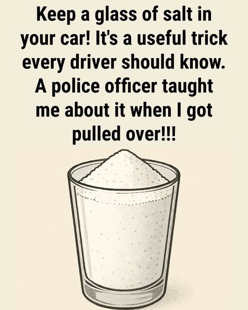 Place a Glass of Salt in Your Car: A Simple Hack Every Driver Should Try