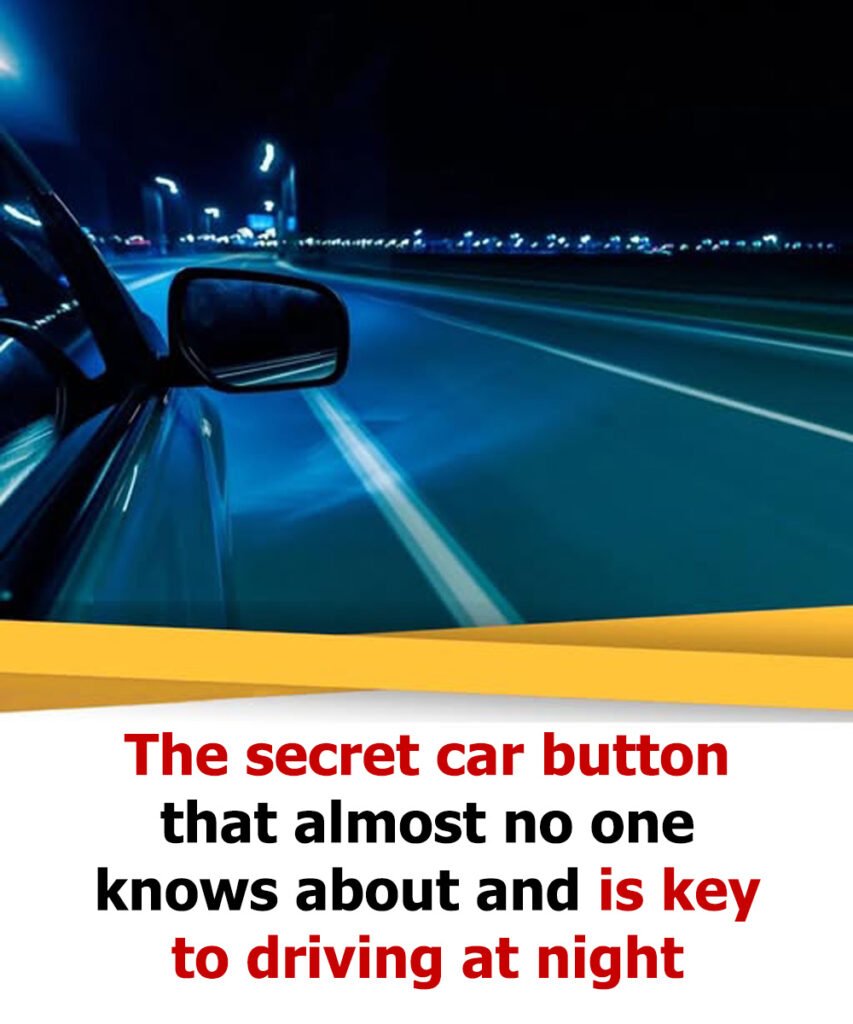 The secret car button that almost no one knows about and is key to driving at night