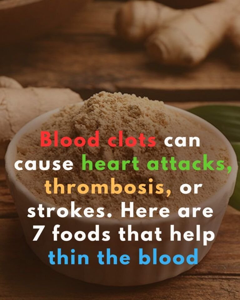 7 Foods That Gently Thin Your Blood — What They Do and Why It Matters