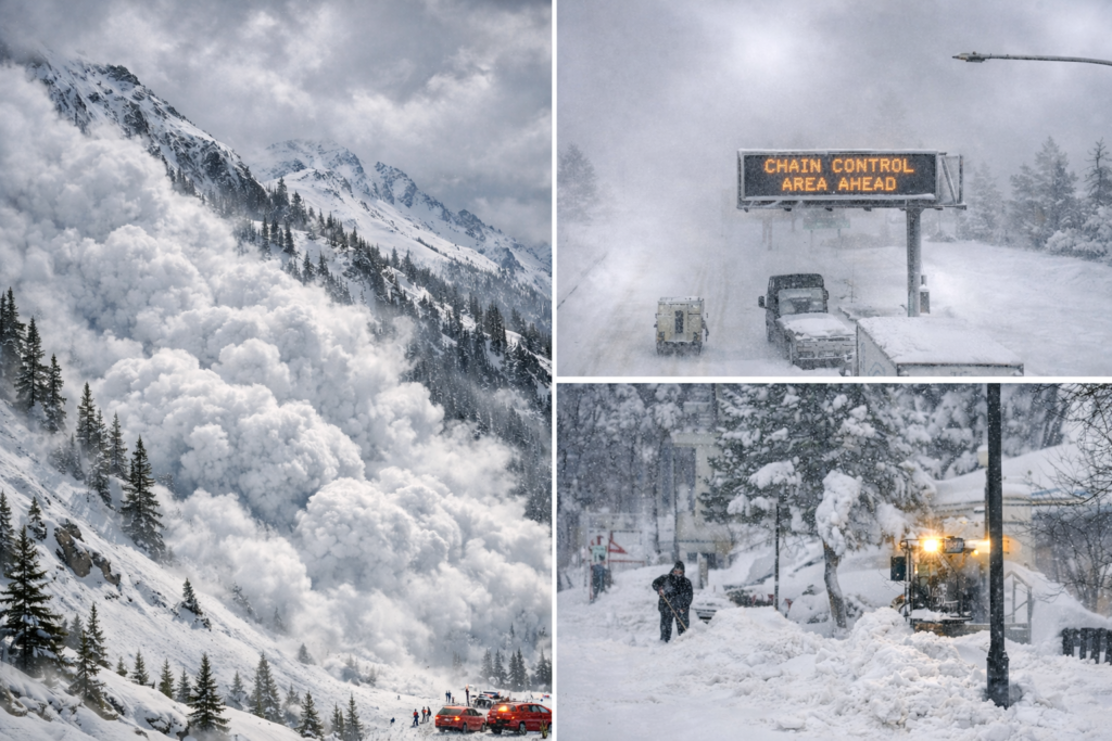 Article: Avalanche near Lake Tahoe leaves skiers missing as crews race against storm conditions