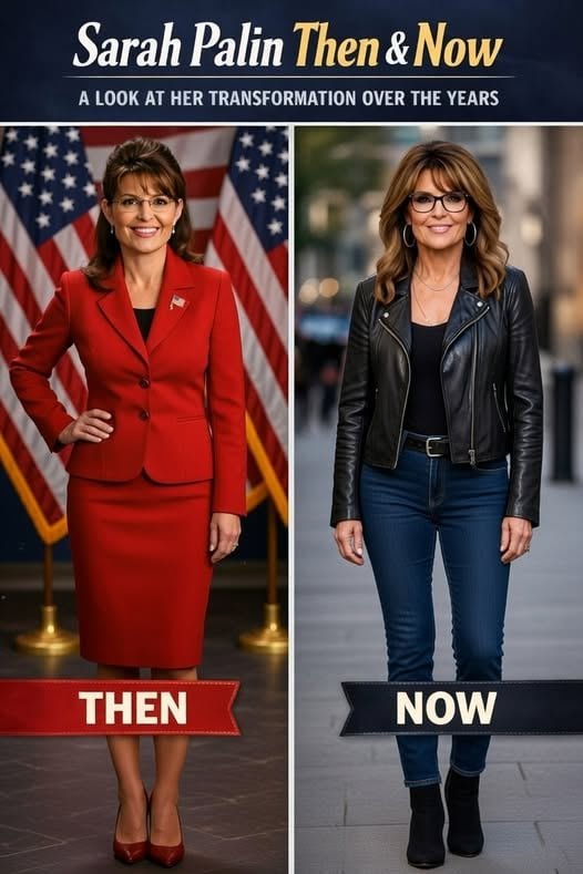 Then and Now: What Sarah Palin’s Public Transformation Reveals About Fame, Time, and Reinvention