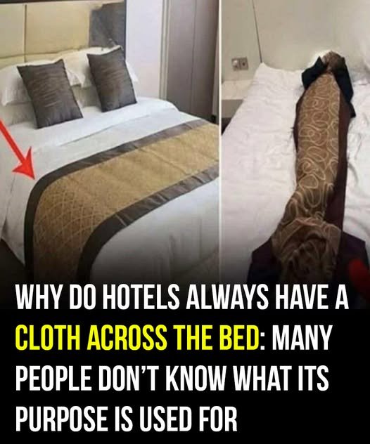 Why Hotel Beds Always Have Blankets, Even When the Room Is Warm