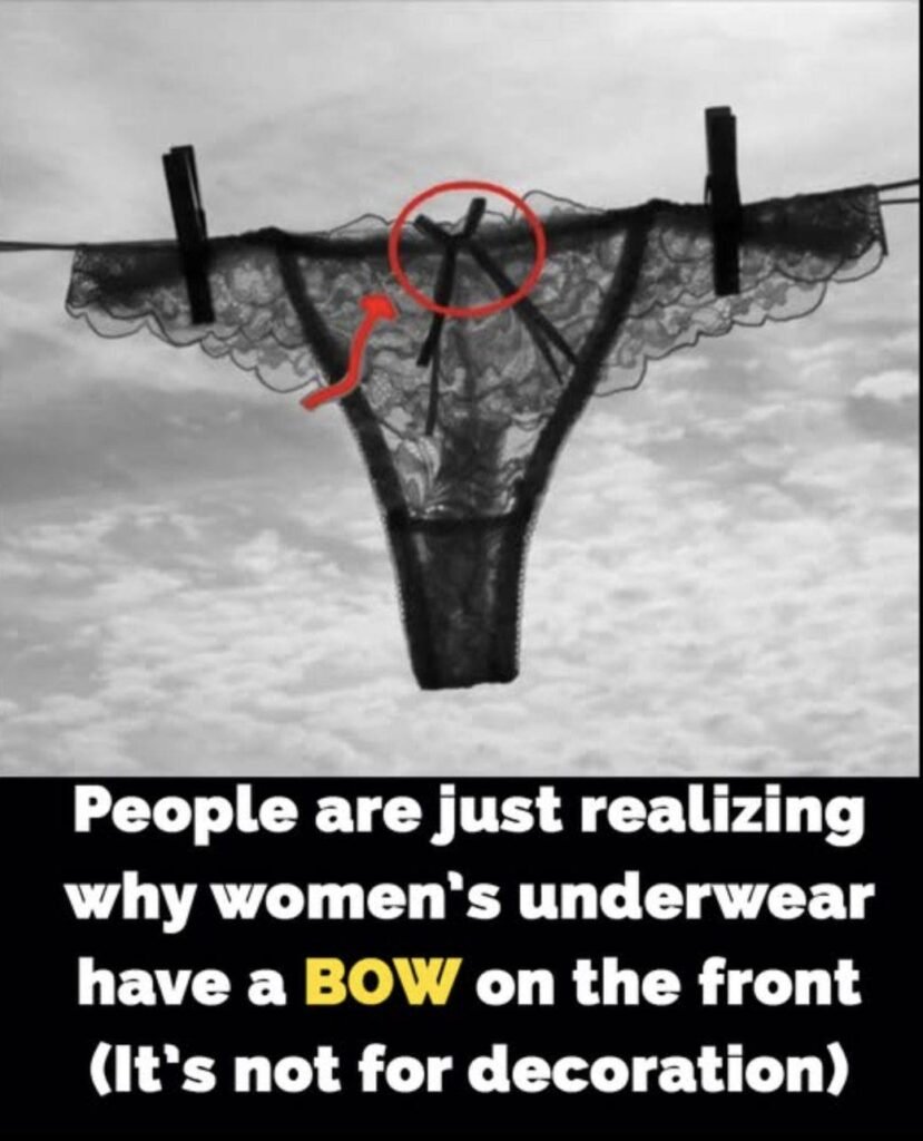 The Small Bow on Women’s Undergarments Has a Purpose Most People Never Notice