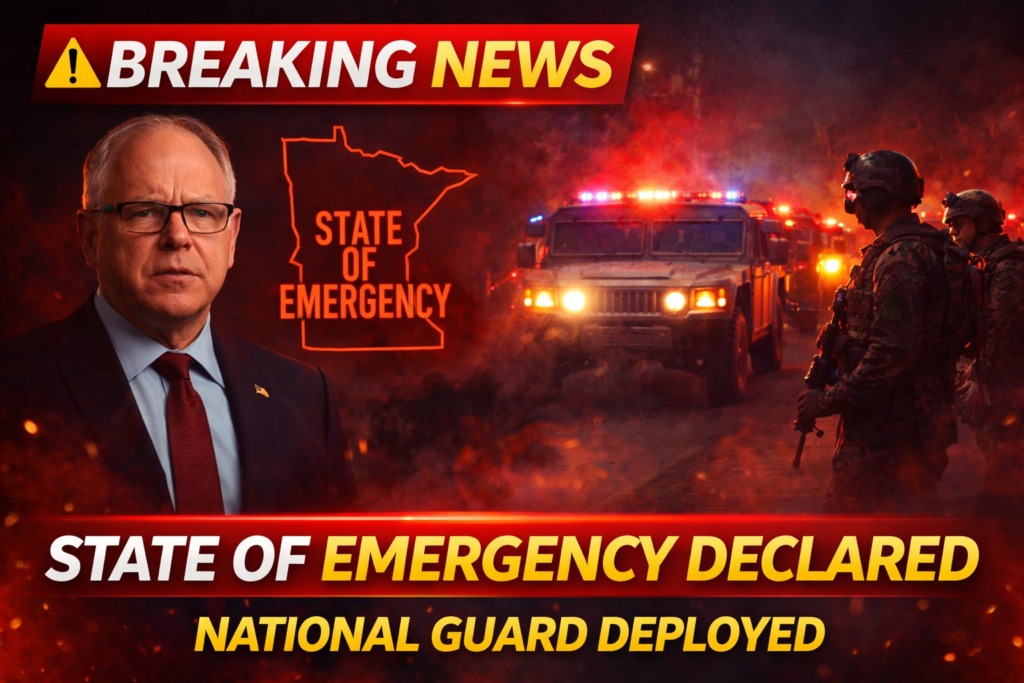 BREAKING: State of Emergency Declared as National Guard Is Deployed