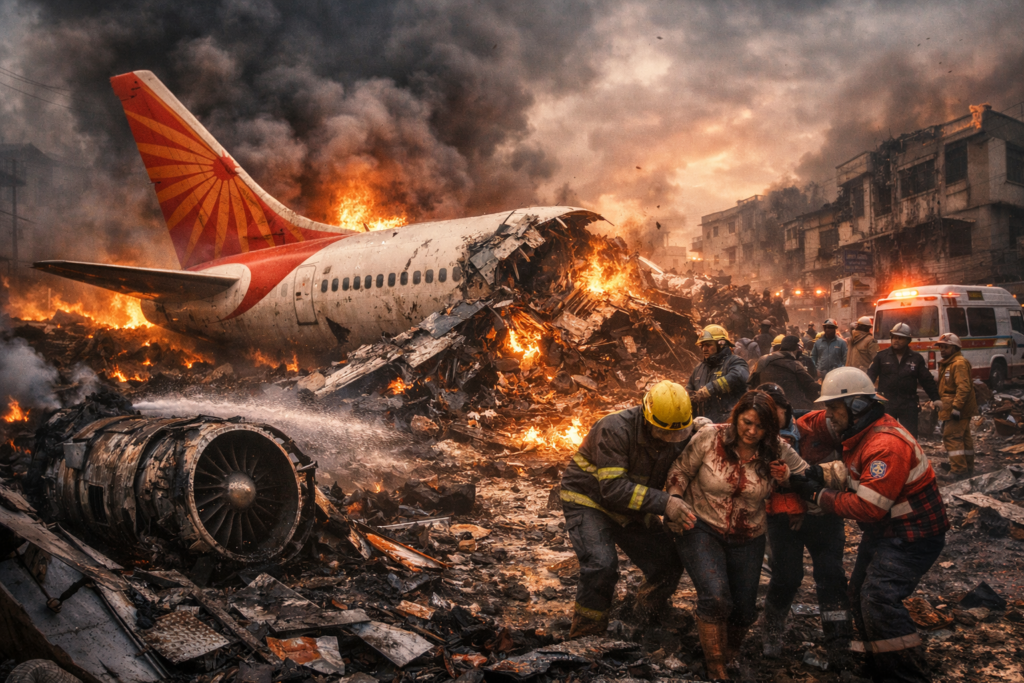 When a Passenger Jet Carrying More Than 240 People Crashes, the Impact Goes Far Beyond the Runway