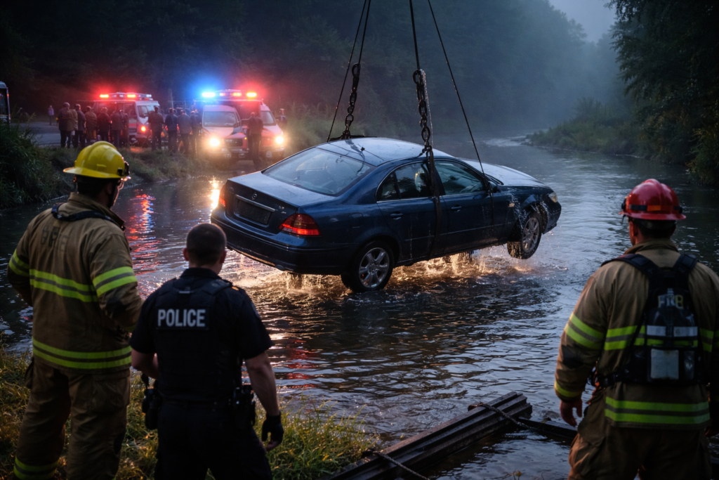 A Family Found Inside a Submerged Car — The Details Reveal a Deeper Tragedy