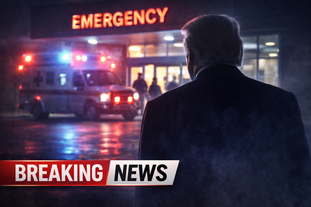 Sudden Health Scare Sends Donald Trump to Hospital, Prompting Immediate Attention