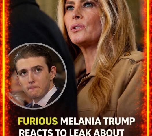 Melania Trump Speaks Out After Public Conversation Surrounding Her Son Barron