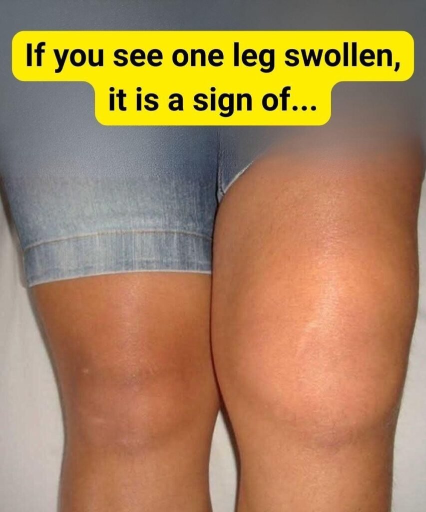 One Swollen Leg Isn’t Random — It Can Signal Something Serious