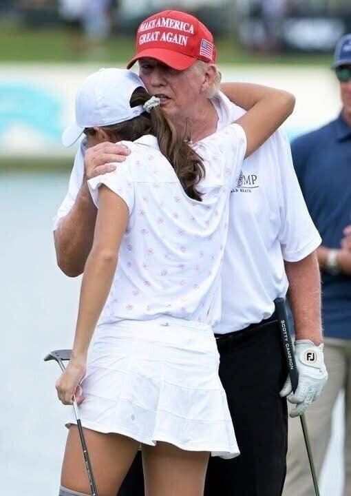 The Photo That Sparked Attention: What’s Really Behind the Moment Between Kai Trump and Her Grandfather