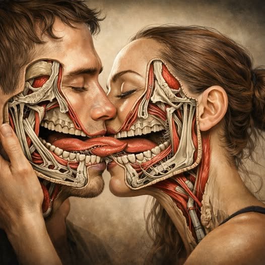 What Really Happens in the Body When Two People Kiss
