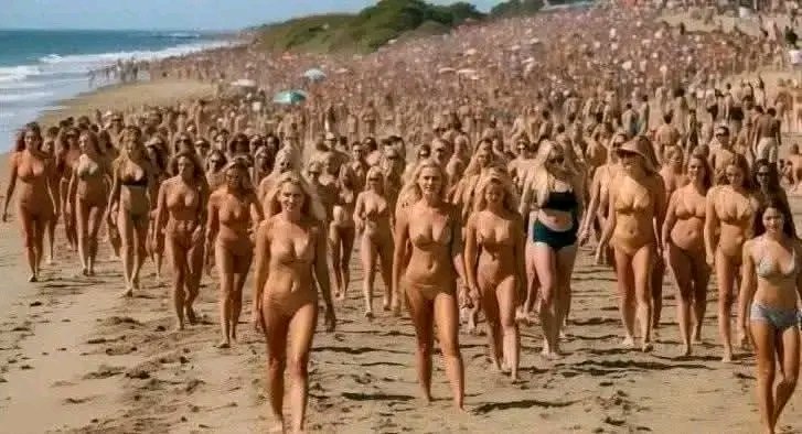 The Beach Photo That Made People Look Twice