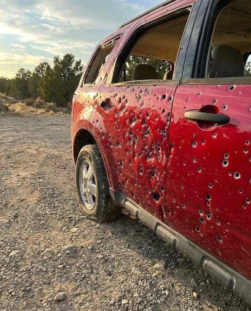 A Bullet-Riddled Vehicle Stands Still — But the Questions Around It Don’t